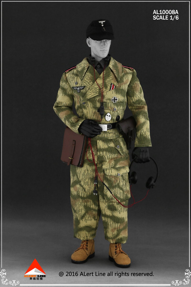WWII Swamp camouflage SS Tank crew overalls Set image 2