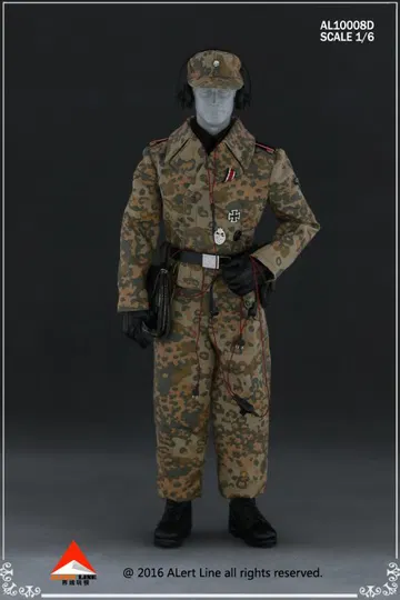 WWII Oak Leaf Pattern SS Tank crew overalls set