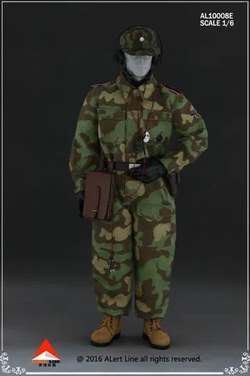 WWII Italian Camouflage SS Tank crew overalls set