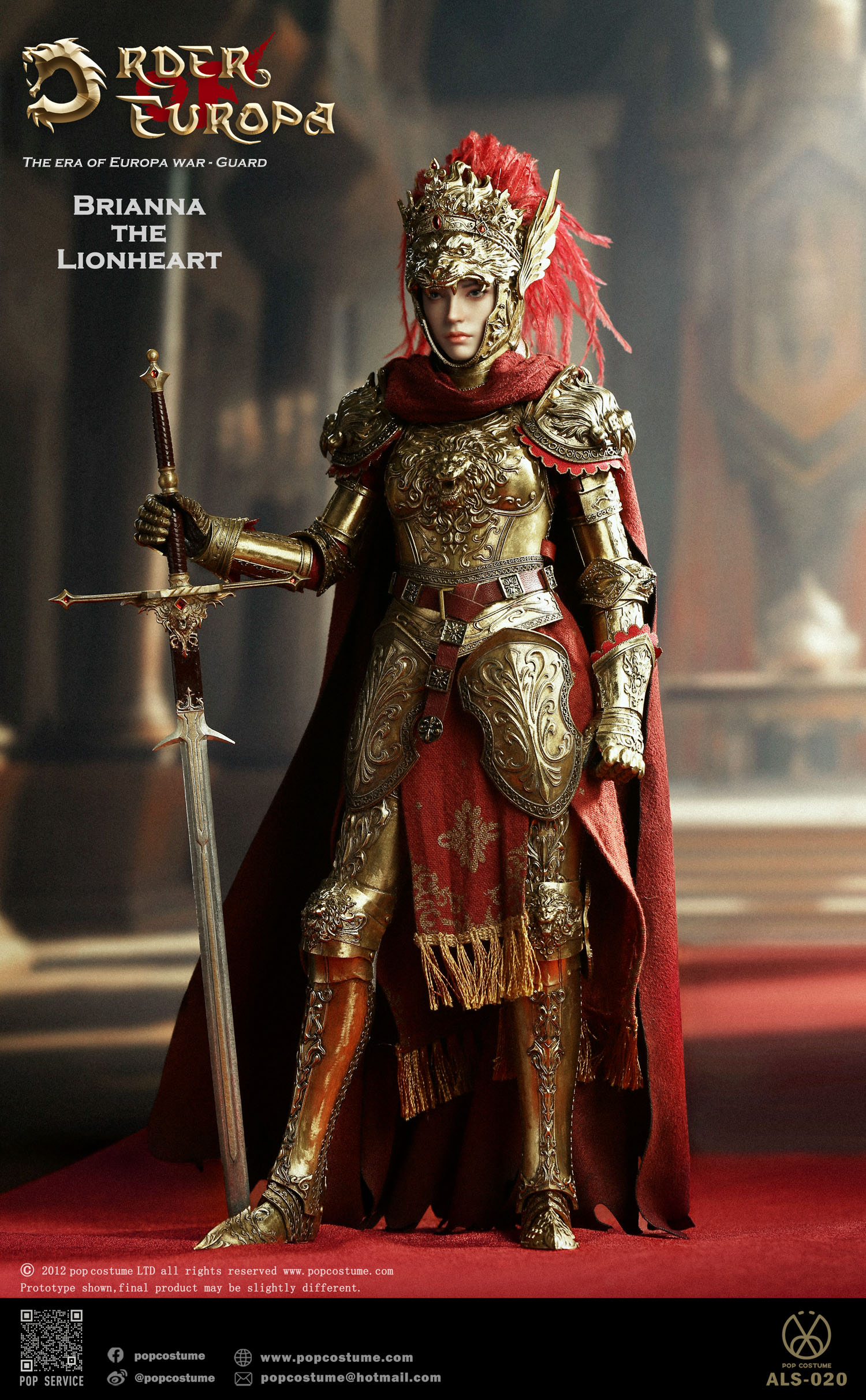 Queen of the Lion Heart (100% Copper) image 10