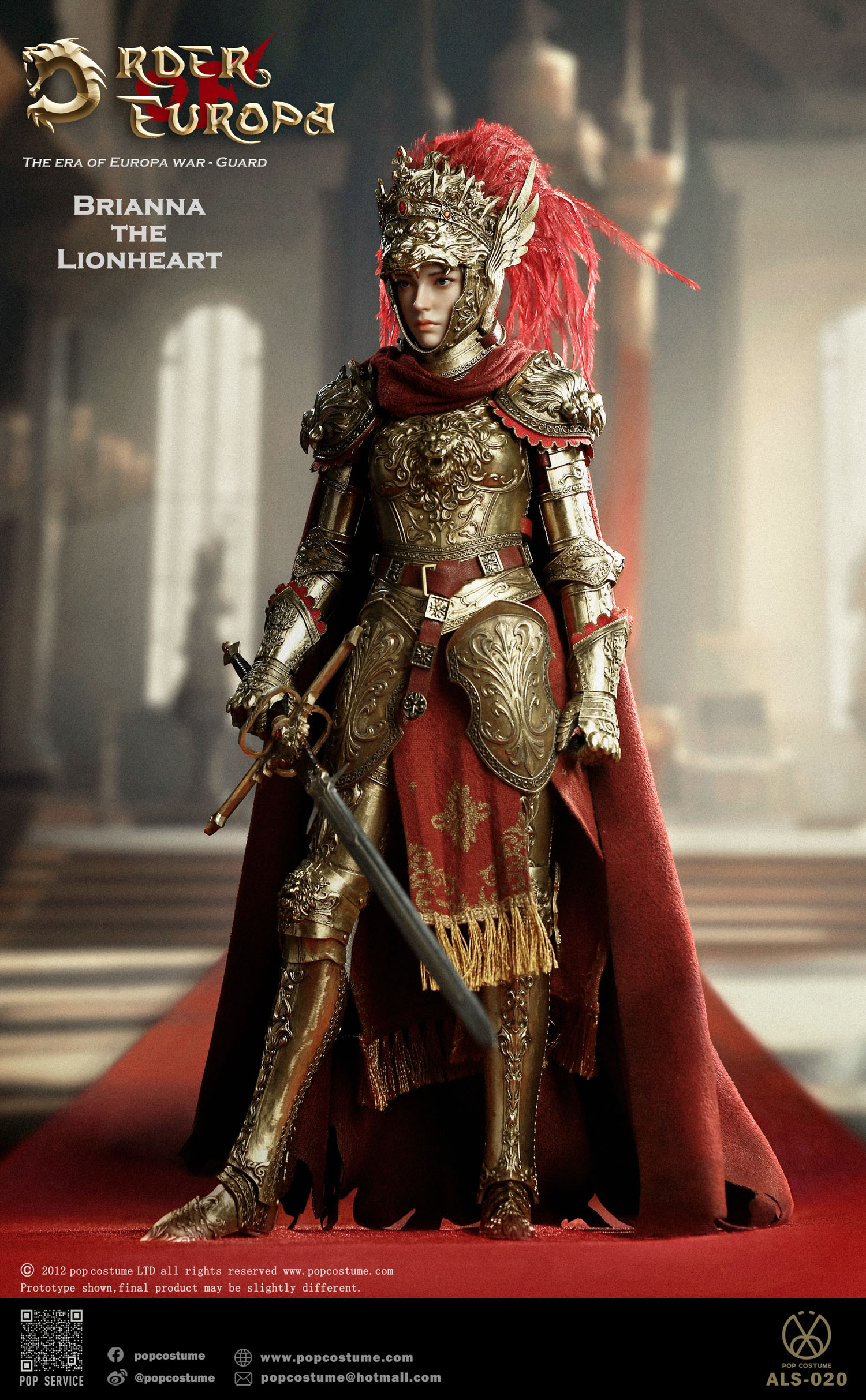 Queen of the Lion Heart (100% Copper) image 2