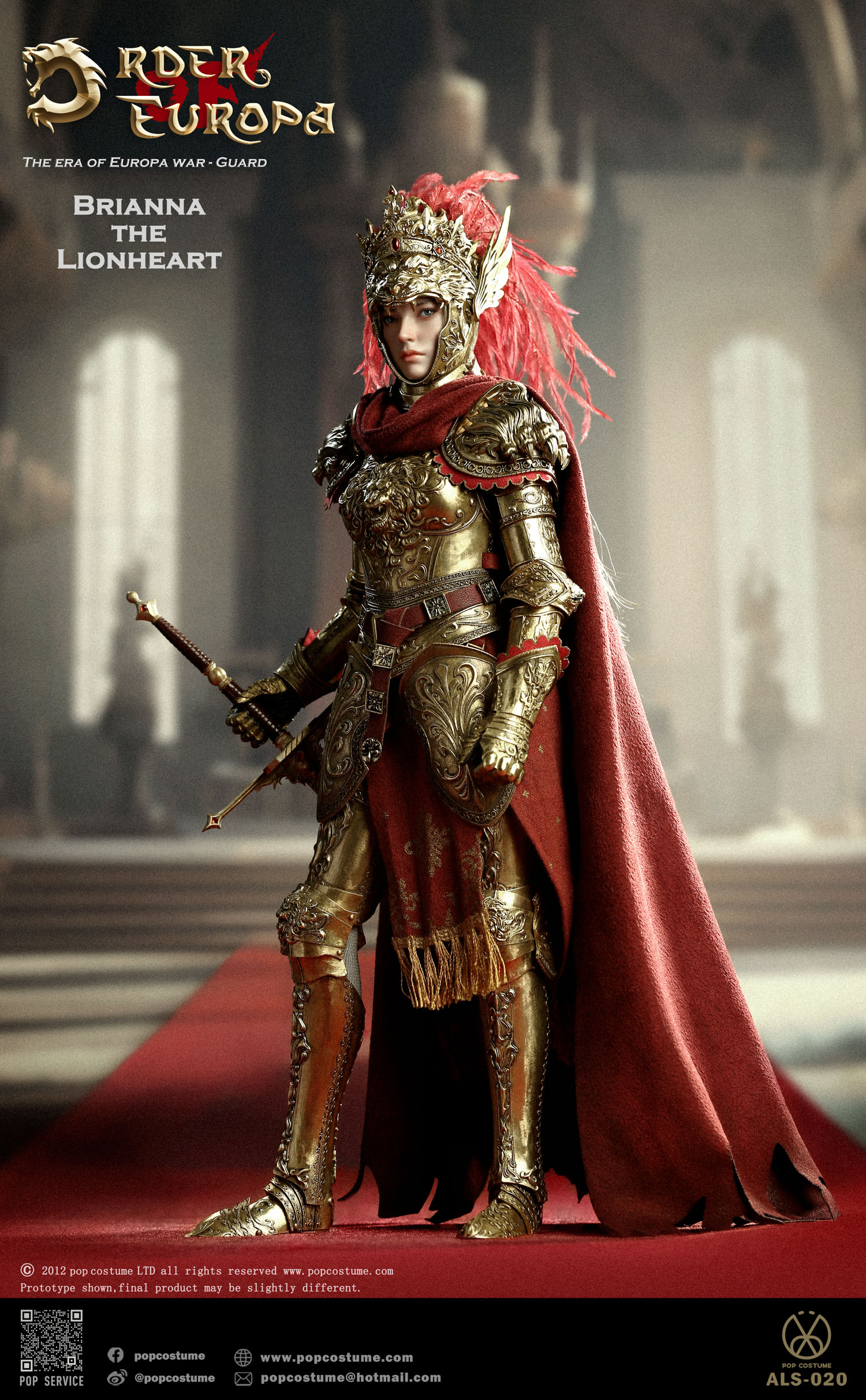 Queen of the Lion Heart (100% Copper) image 3