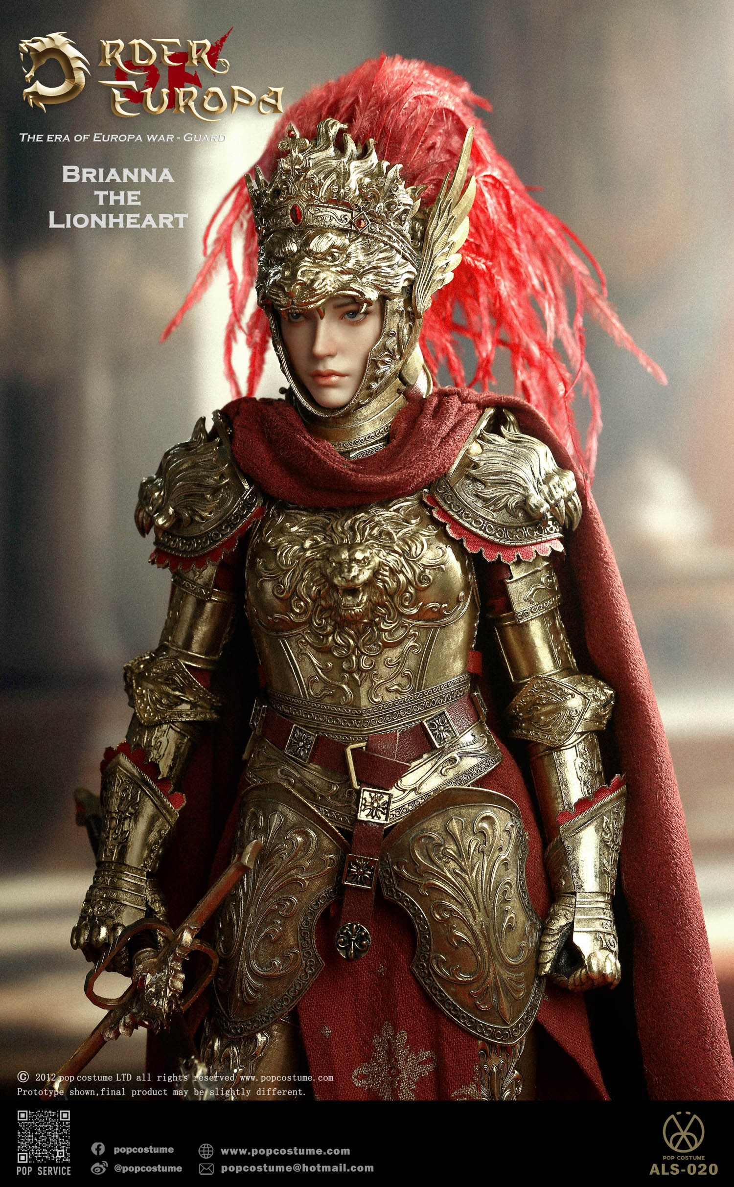 Queen of the Lion Heart (100% Copper) image 4