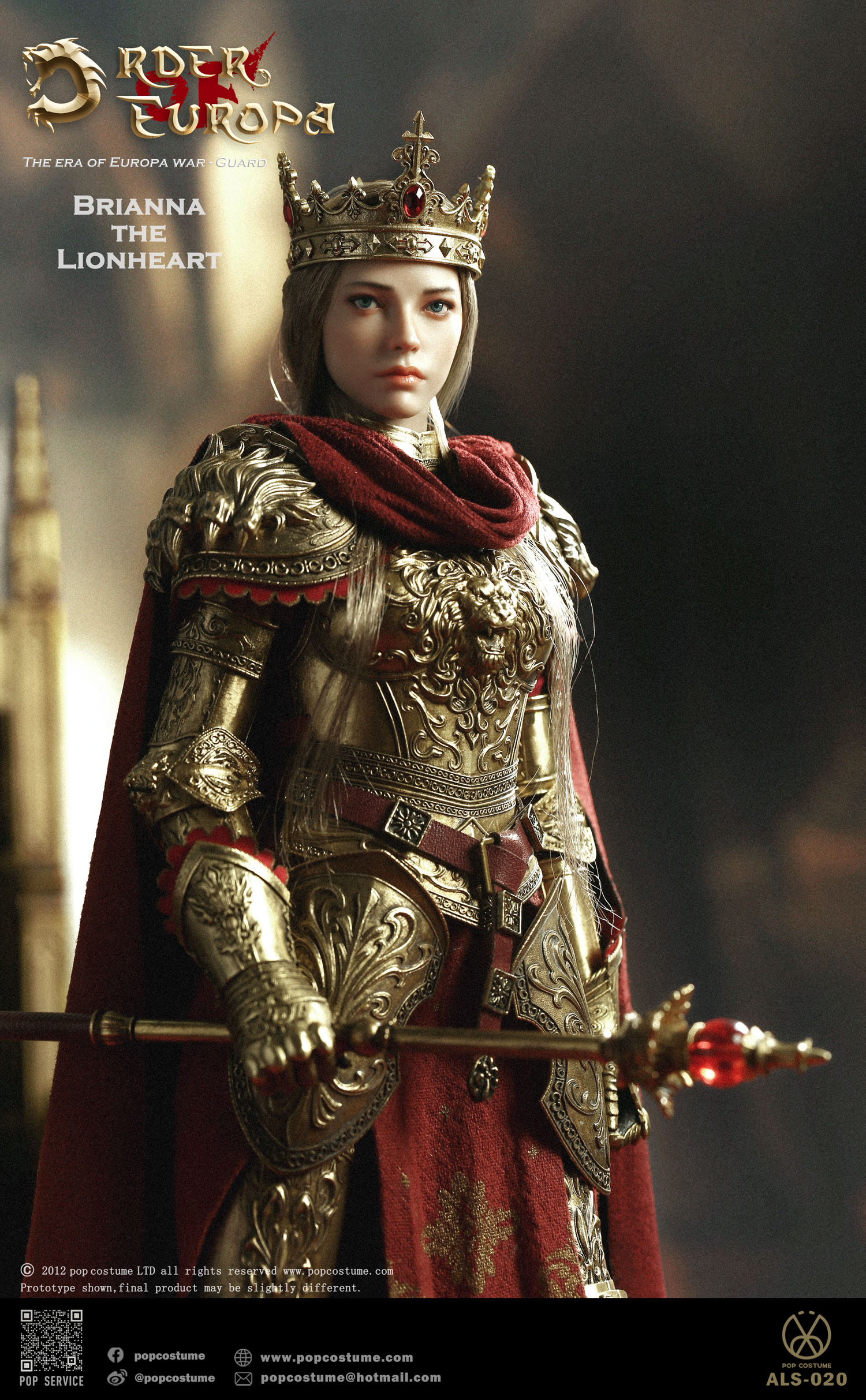 Queen of the Lion Heart (100% Copper) image 7