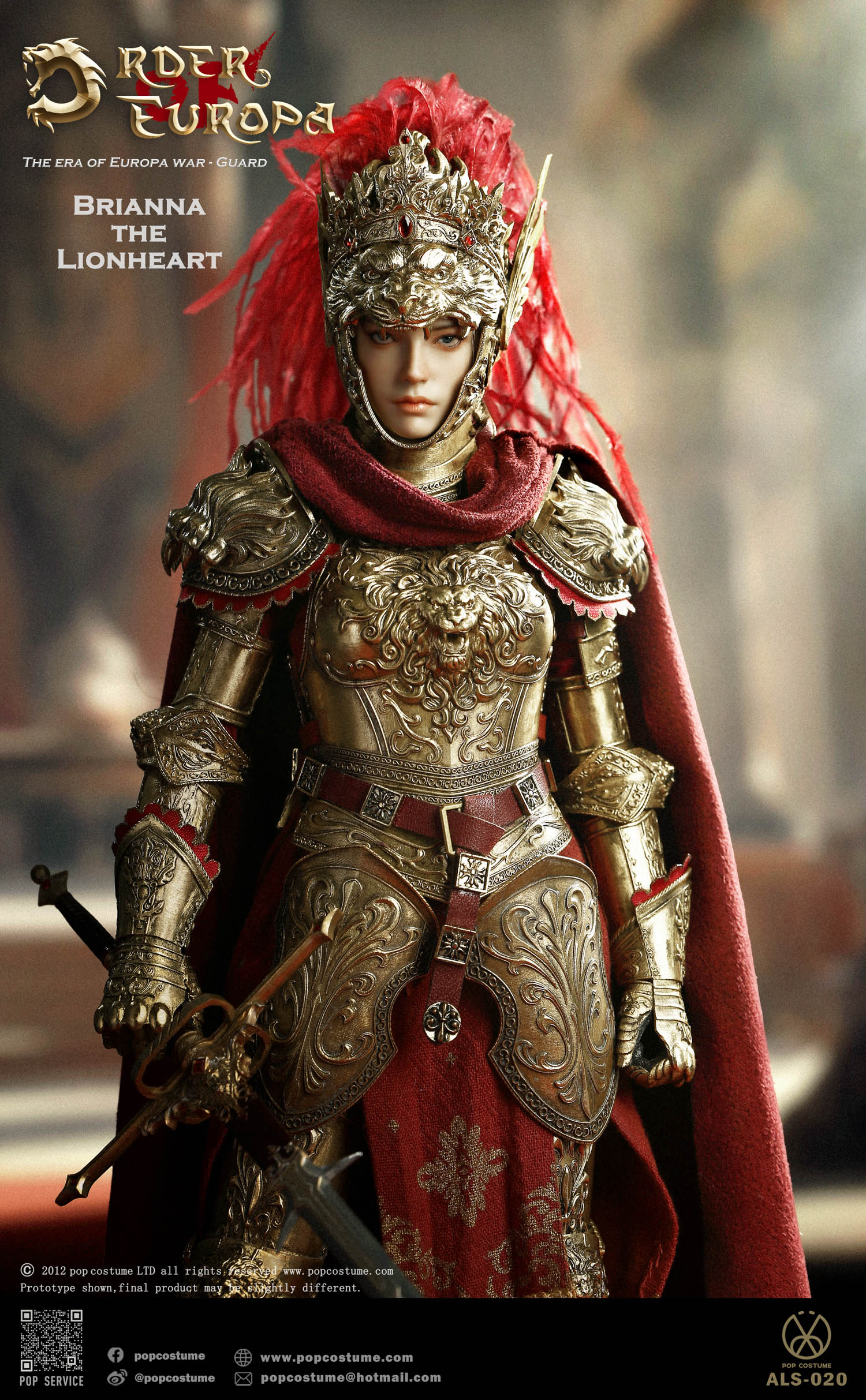 Queen of the Lion Heart (100% Copper) image 8
