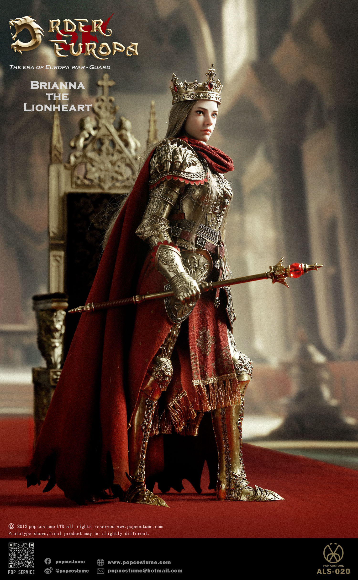 Queen of the Lion Heart (100% Copper) image 9