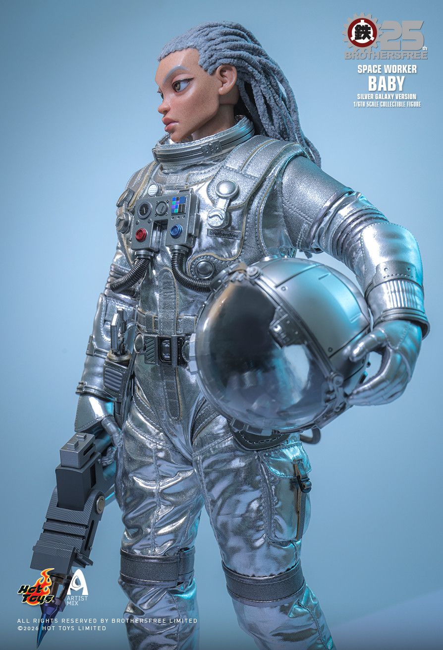 Space Worker Baby (Brothersfree 25th Silver Galaxy Version) image 2
