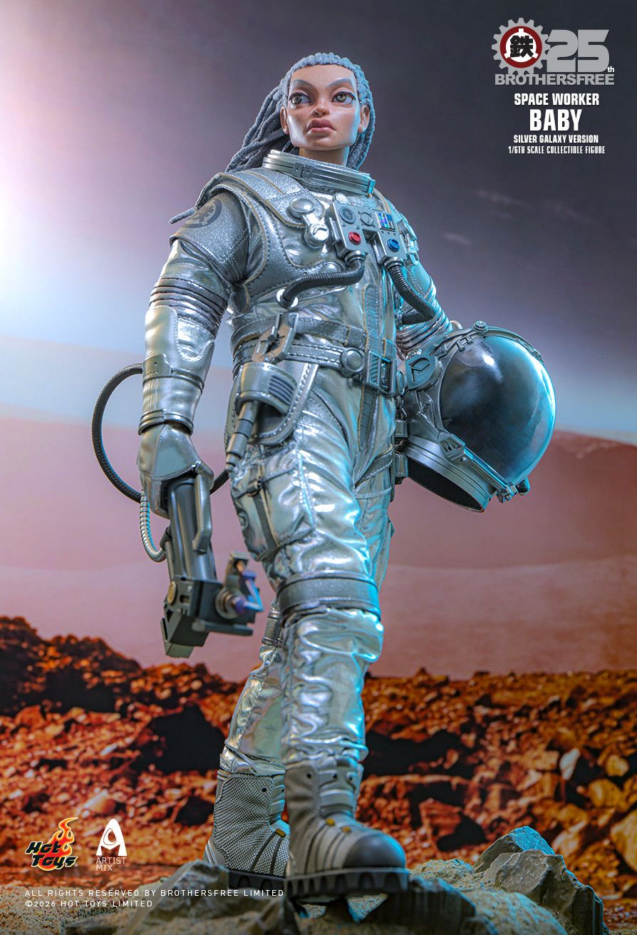 Space Worker Baby (Brothersfree 25th Silver Galaxy Version) image 7