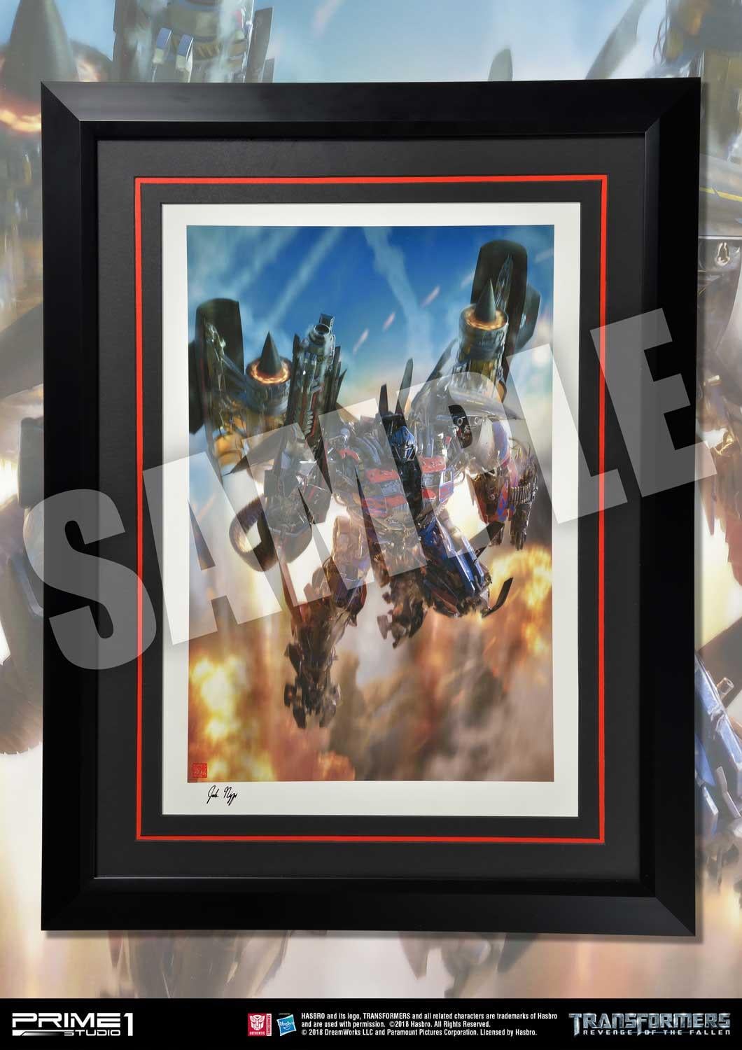 Transformers: Revenge of the Fallen (Film) Jetpower Optimus Prime Art Print image 5