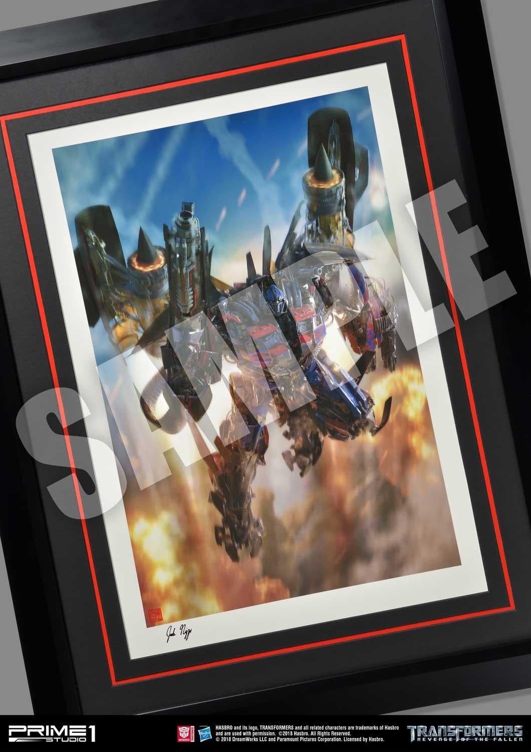 Transformers: Revenge of the Fallen (Film) Jetpower Optimus Prime Art Print image 6