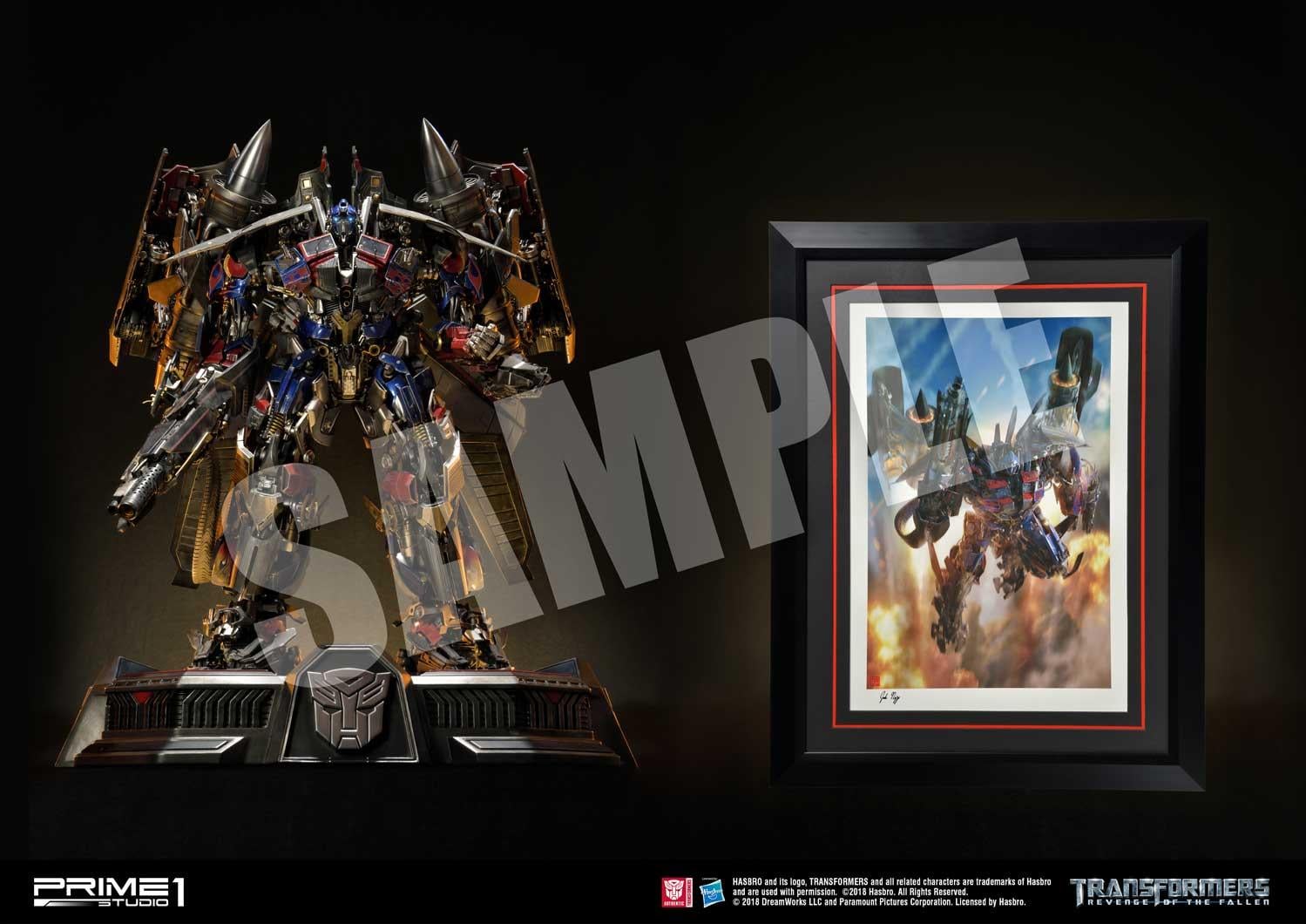 Transformers: Revenge of the Fallen (Film) Jetpower Optimus Prime Art Print image 7