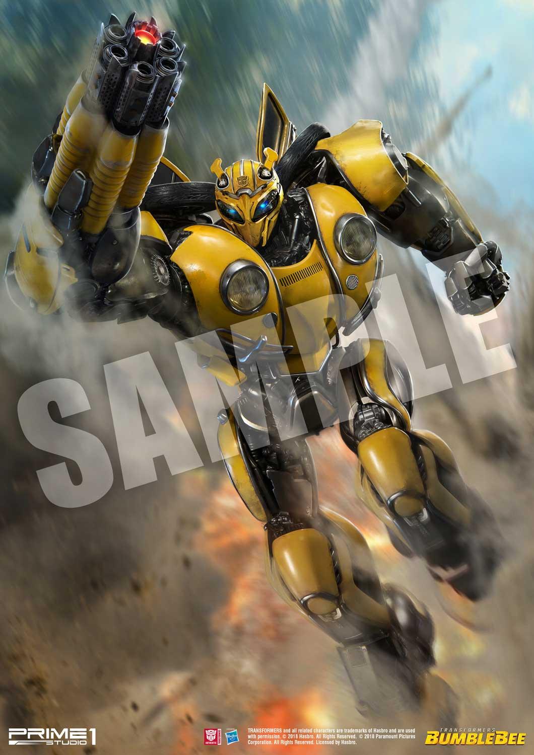 Bumblebee (Film) Bumblebee Battle Mask version image 2