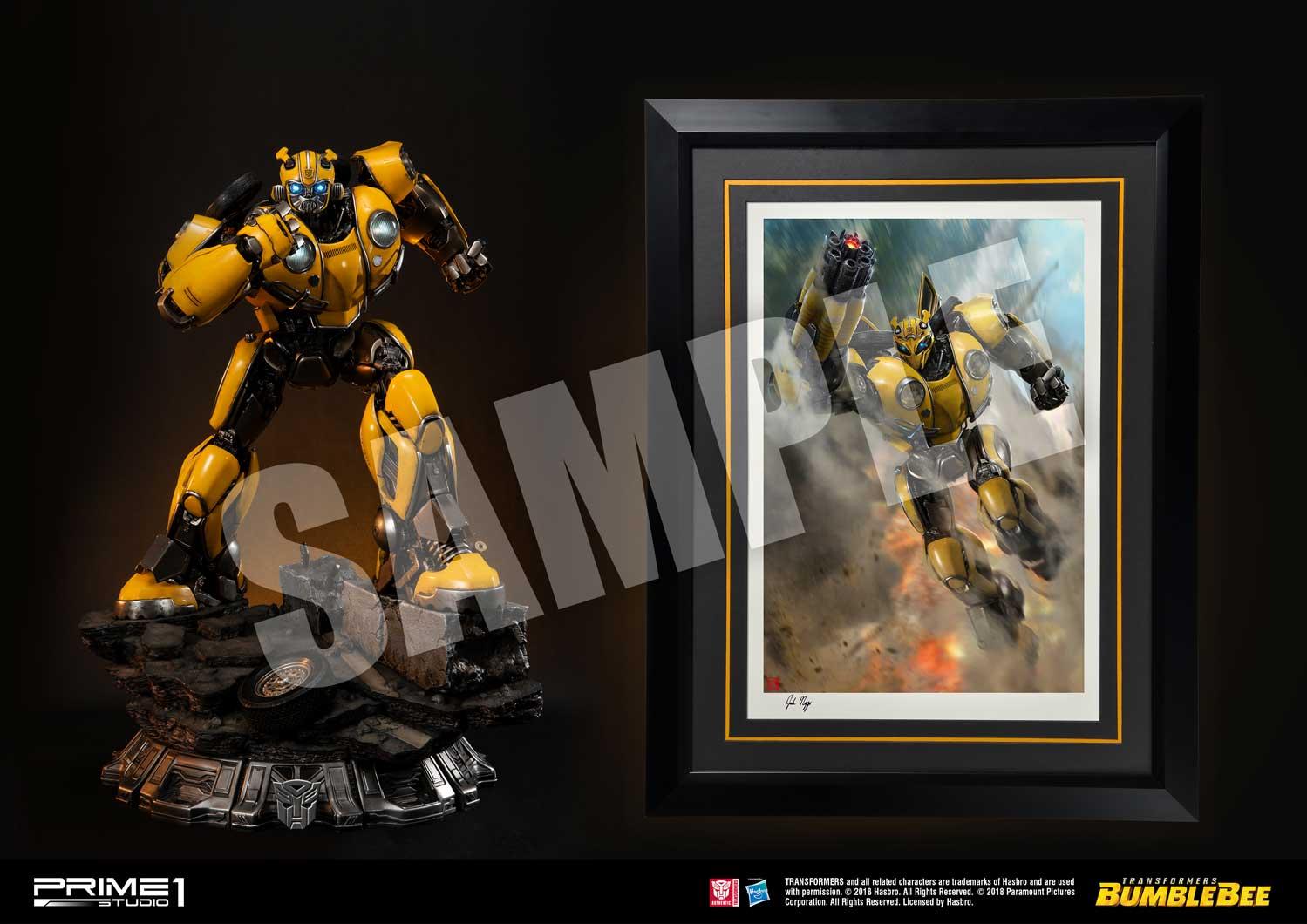 Bumblebee (Film) Bumblebee Battle Mask version image 7