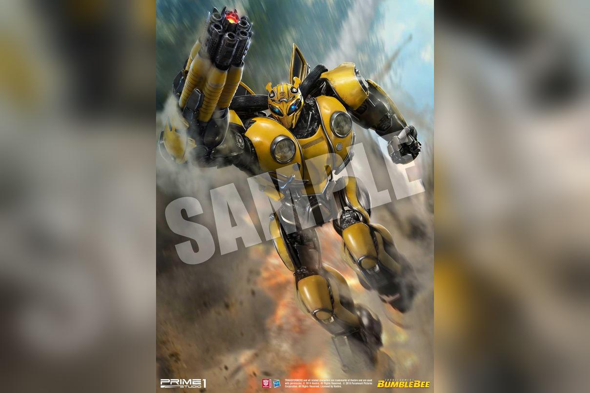 Bumblebee (Film) Bumblebee Battle Mask version image 8