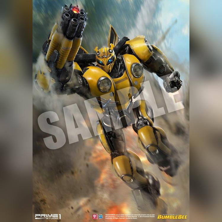 Bumblebee (Film) Bumblebee Battle Mask version image 9