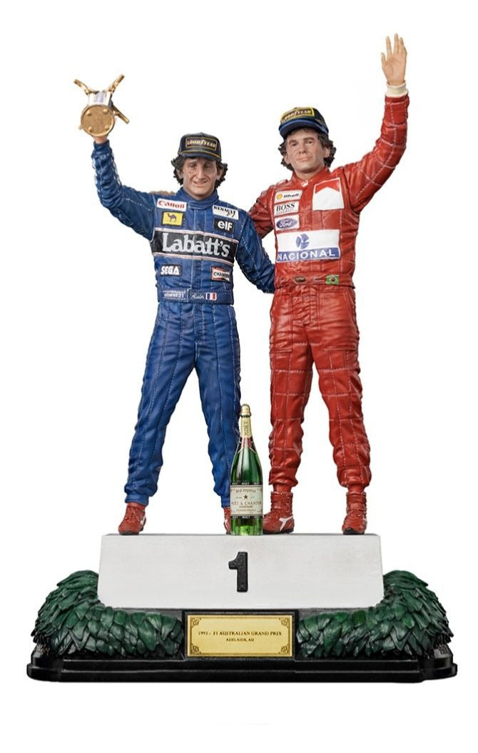 Ayrton Senna and Alain Prost - The Last Podium image 2