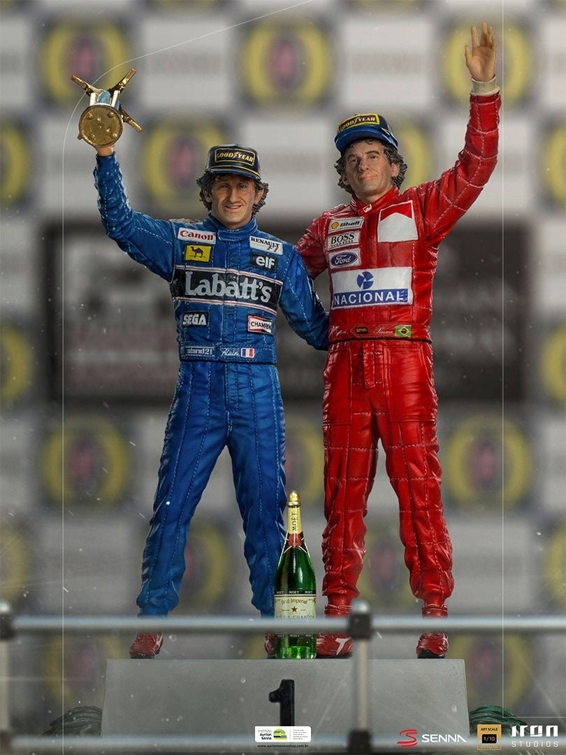 Ayrton Senna and Alain Prost - The Last Podium image 3