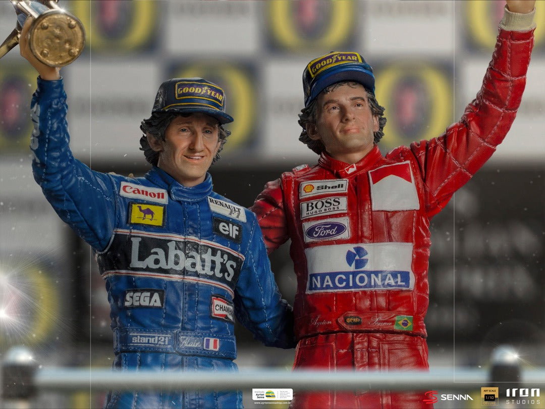 Ayrton Senna and Alain Prost - The Last Podium image 4