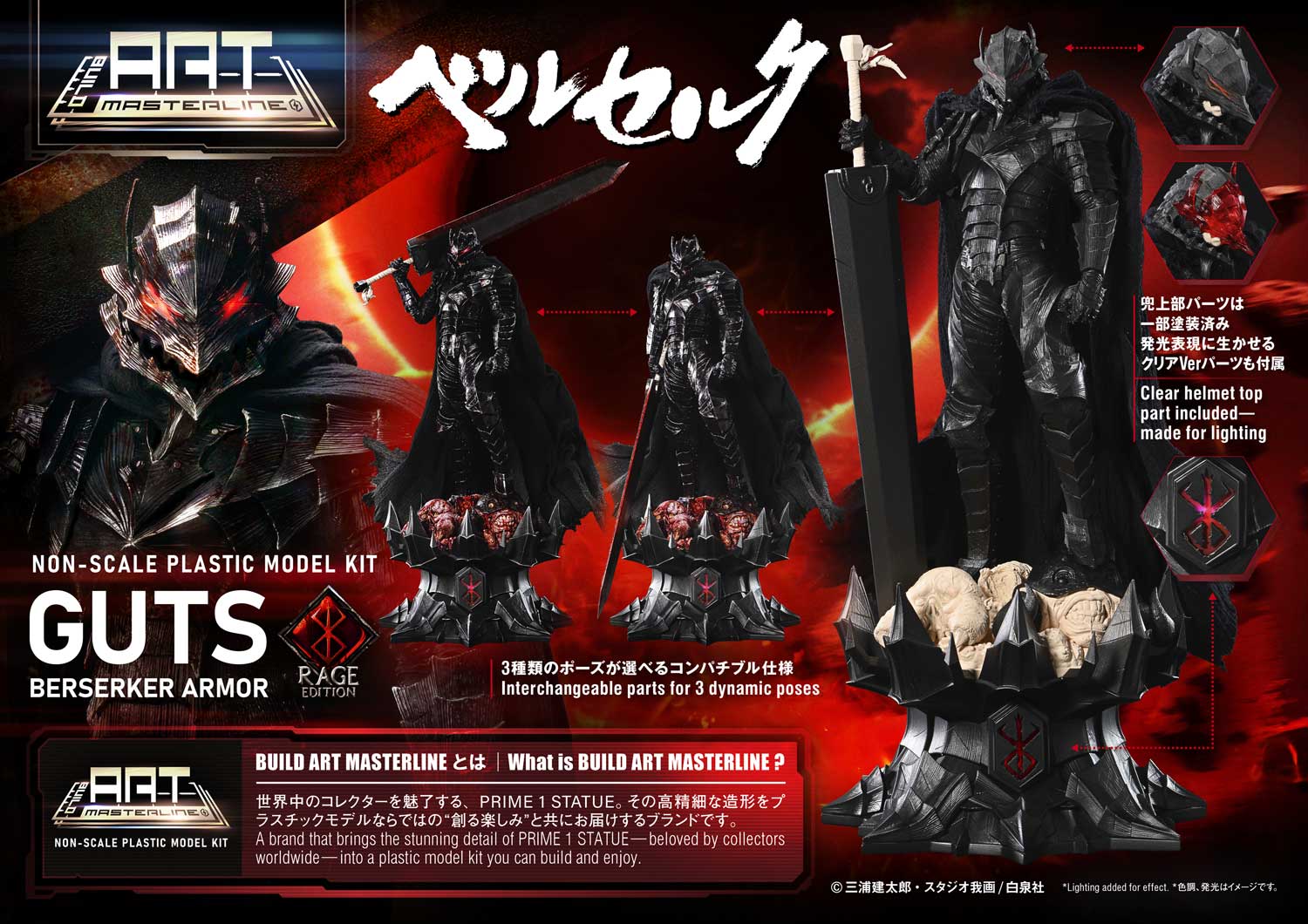 Guts Berserker Armor "Rage" Plastic Model Kit image 5