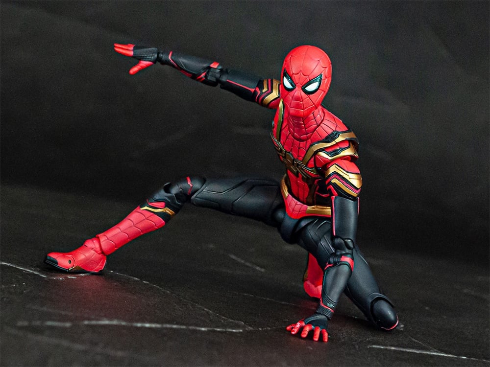 Spider-Man: No Way Home S.H.Figuarts Spider-Man (Integrated Suit Final Battle) image 6