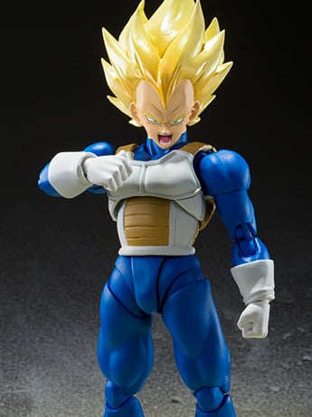 Dragon Ball Z S.H.Figuarts Super Saiyan Vegeta (Awakening Super Saiyan Blood) image 2