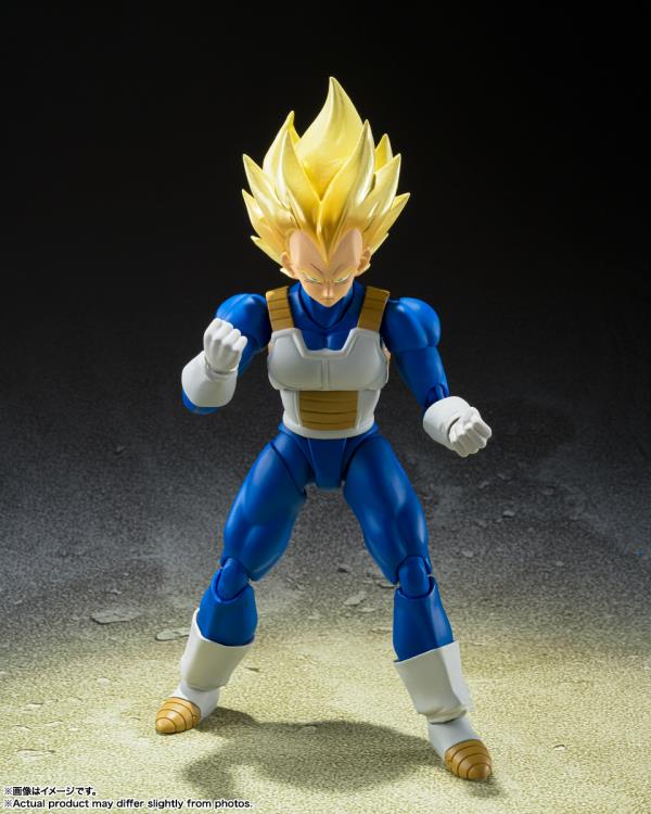 Dragon Ball Z S.H.Figuarts Super Saiyan Vegeta (Awakening Super Saiyan Blood) image 3