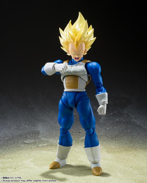 Dragon Ball Z S.H.Figuarts Super Saiyan Vegeta (Awakening Super Saiyan Blood) image 4