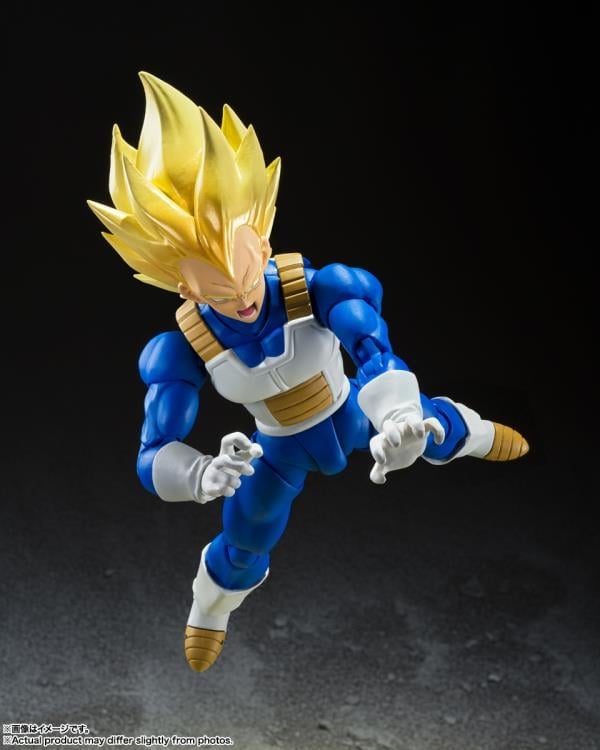 Dragon Ball Z S.H.Figuarts Super Saiyan Vegeta (Awakening Super Saiyan Blood) image 5