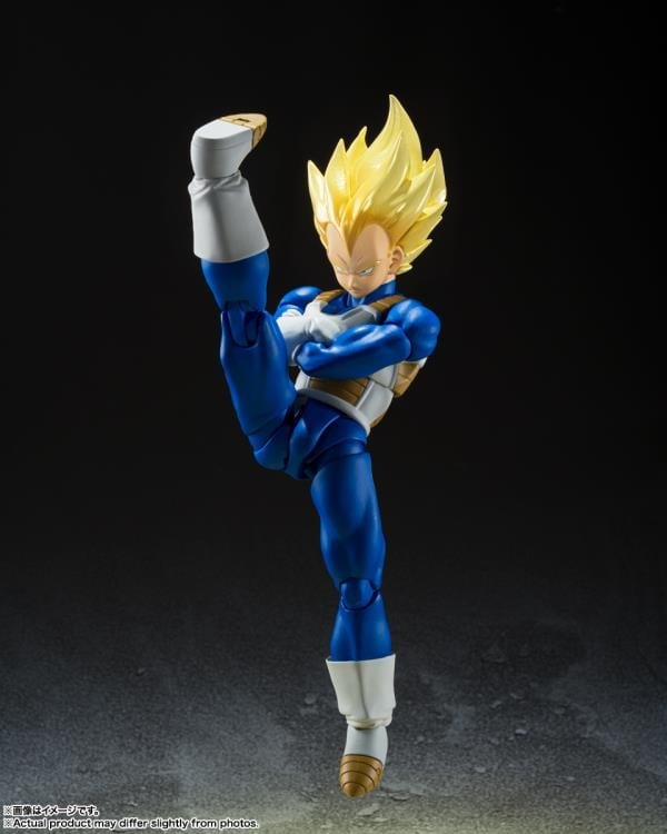 Dragon Ball Z S.H.Figuarts Super Saiyan Vegeta (Awakening Super Saiyan Blood) image 7