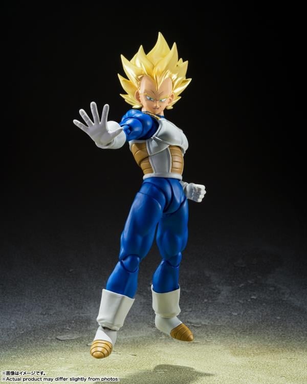Dragon Ball Z S.H.Figuarts Super Saiyan Vegeta (Awakening Super Saiyan Blood) image 8
