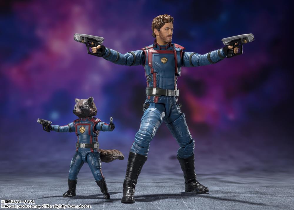 Guardians of the Galaxy Vol. 3 S.H.Figuarts Star-Lord & Rocket Raccoon image 5