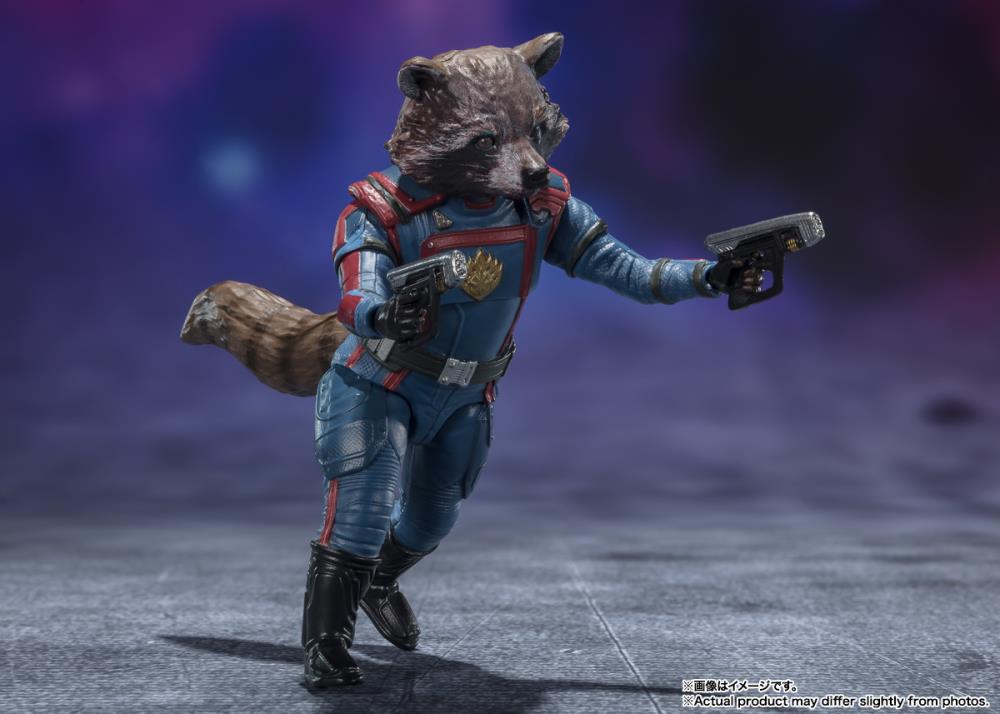 Guardians of the Galaxy Vol. 3 S.H.Figuarts Star-Lord & Rocket Raccoon image 7