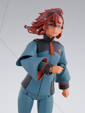 Mobile Suit Gundam: The Witch From Mercury S.H.Figuarts Suletta Mercury (Regular Uniform Ver.) with Option Set image 2