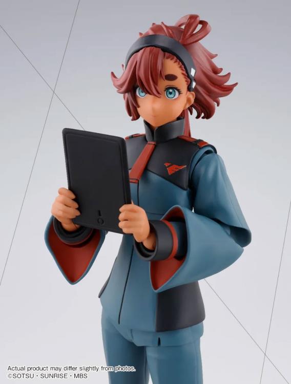 Mobile Suit Gundam: The Witch From Mercury S.H.Figuarts Suletta Mercury (Regular Uniform Ver.) with Option Set image 6