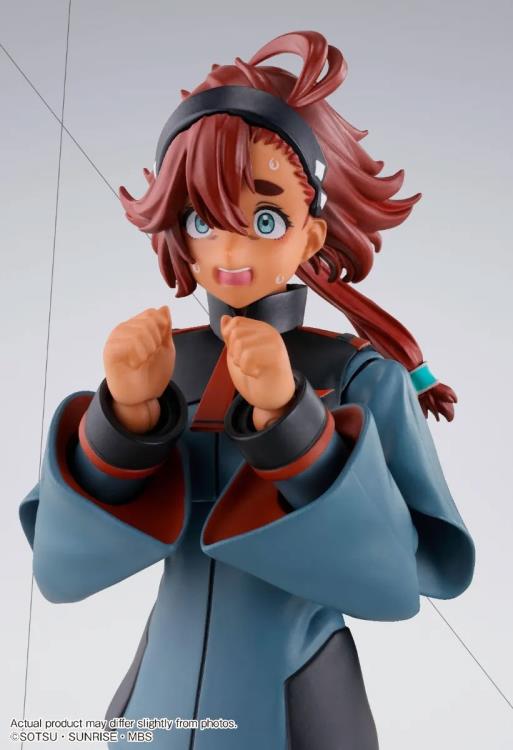 Mobile Suit Gundam: The Witch From Mercury S.H.Figuarts Suletta Mercury (Regular Uniform Ver.) with Option Set image 8