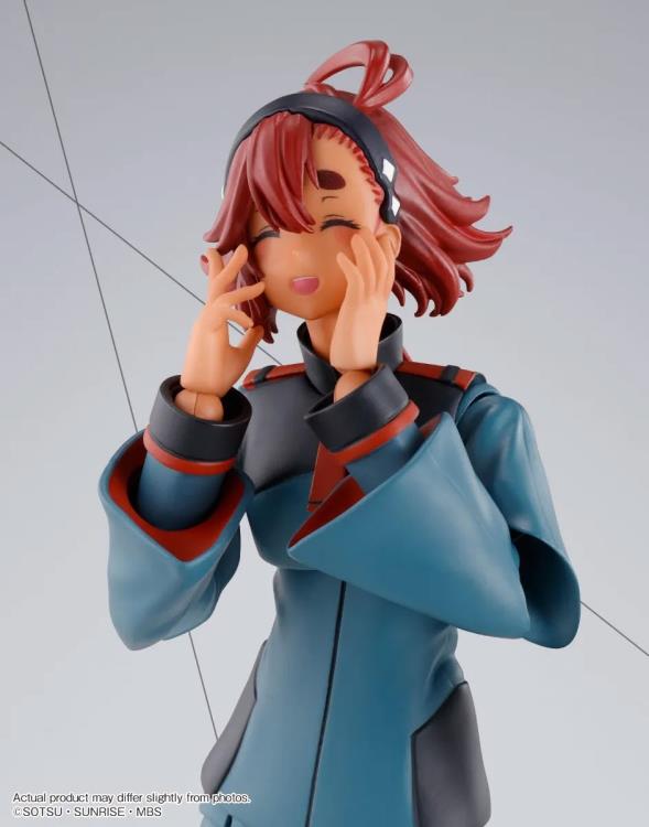 Mobile Suit Gundam: The Witch From Mercury S.H.Figuarts Suletta Mercury (Regular Uniform Ver.) with Option Set image 9
