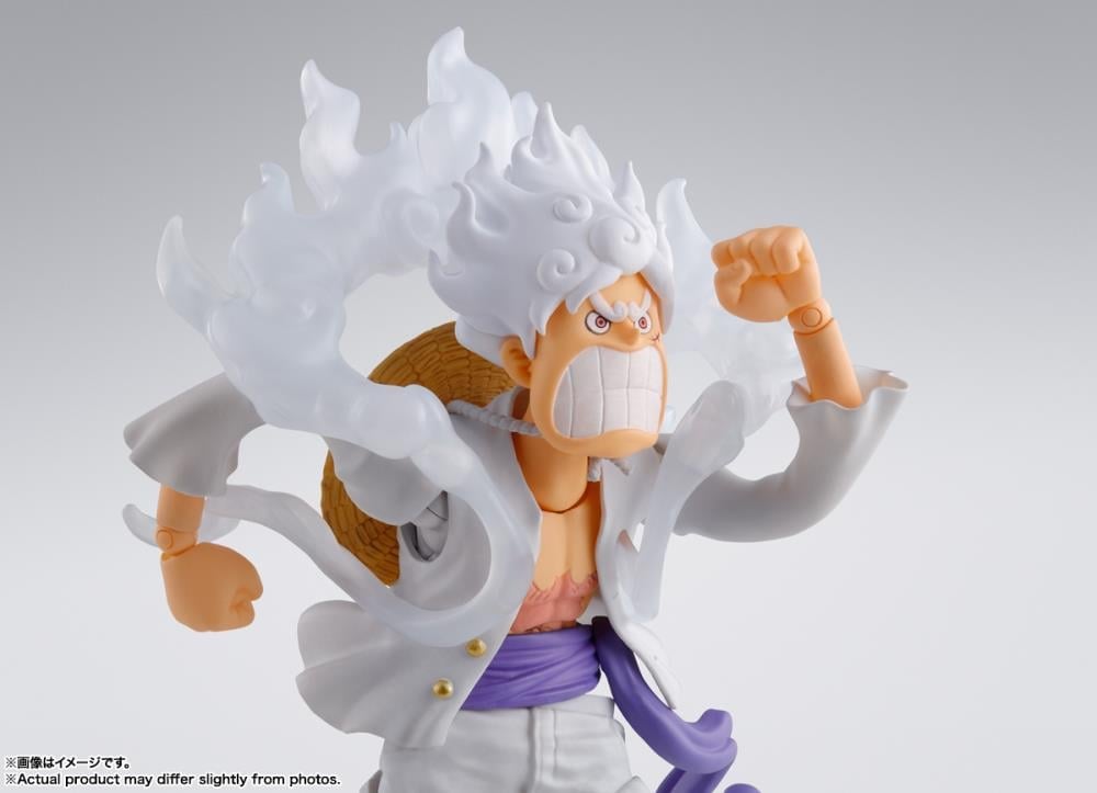 One Piece S.H.Figuarts Monkey D. Luffy (Gear 5) image 9