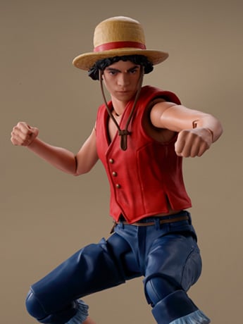 One Piece (A Netflix Series) S.H.Figuarts Monkey D. Luffy image 2