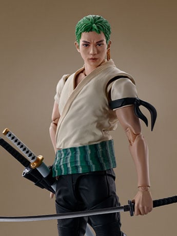 One Piece (A Netflix Series) S.H.Figuarts Roronoa Zoro image 2