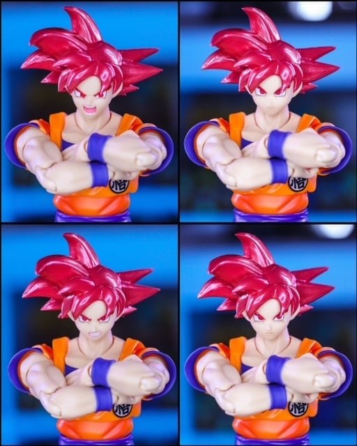Dragon Ball Super S.H.Figuarts Super Saiyan God Goku (Saiyan God Instilled With the Light of Righteous Hearts) image 10