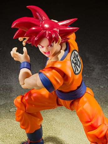 Dragon Ball Super S.H.Figuarts Super Saiyan God Goku (Saiyan God Instilled With the Light of Righteous Hearts) image 2