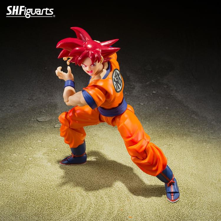 Dragon Ball Super S.H.Figuarts Super Saiyan God Goku (Saiyan God Instilled With the Light of Righteous Hearts) image 6