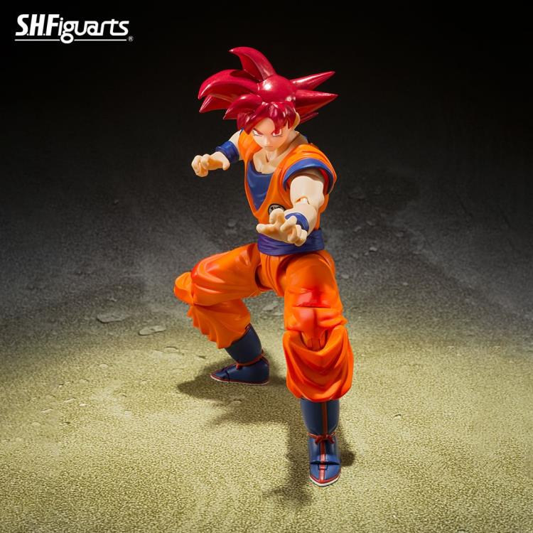 Dragon Ball Super S.H.Figuarts Super Saiyan God Goku (Saiyan God Instilled With the Light of Righteous Hearts) image 7