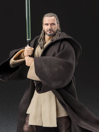Star Wars: The Phantom Menace 25th Anniversary S.H.Figuarts Qui-Gon Jinn Exclusive image 2