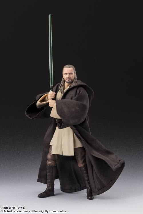 Star Wars: The Phantom Menace 25th Anniversary S.H.Figuarts Qui-Gon Jinn Exclusive image 3