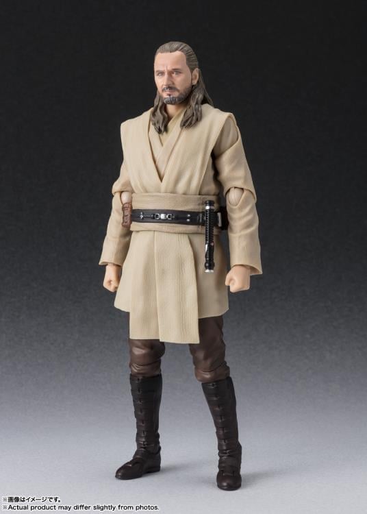 Star Wars: The Phantom Menace 25th Anniversary S.H.Figuarts Qui-Gon Jinn Exclusive image 4