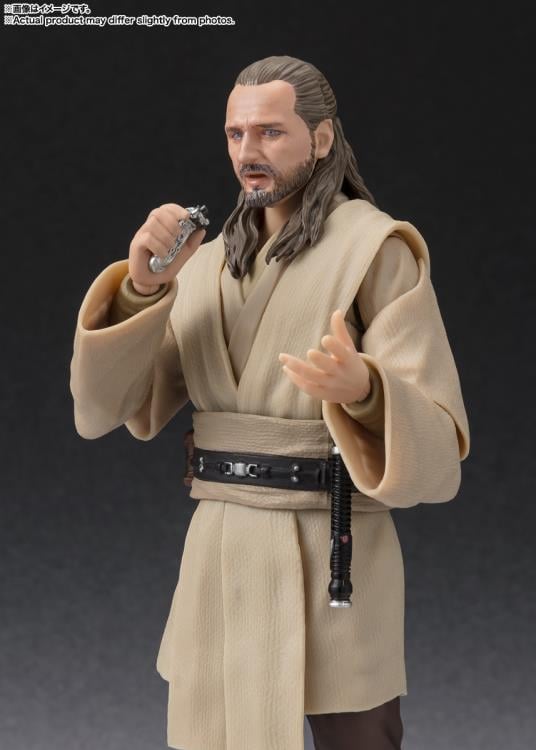 Star Wars: The Phantom Menace 25th Anniversary S.H.Figuarts Qui-Gon Jinn Exclusive image 7