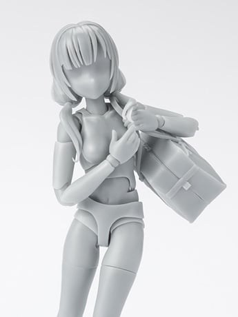 S.H.Figuarts DX Body-chan School Life Edition Set (Gray Color Ver.) image 2