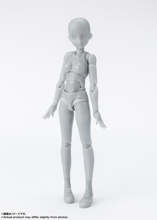 S.H.Figuarts DX Body-chan School Life Edition Set (Gray Color Ver.) image 3