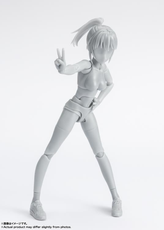 S.H.Figuarts DX Body-chan School Life Edition Set (Gray Color Ver.) image 5